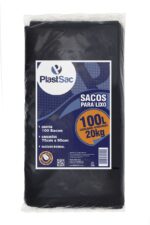 SACOS PARA LIXO LINHA PADRÃO 100L / 20KG - 100un C/ST