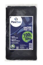 SACOS PARA LIXO LINHA PADRÃO 100L / 30KG - 100un C/ST