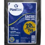 SACOS PARA LIXO LINHA PADRÃO 20L / 7KG - 100un C/ST