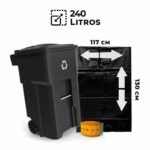SACOS PARA LIXO LINHA PADRÃO 240L / 30KG - 100un C/ST - Imagem 2